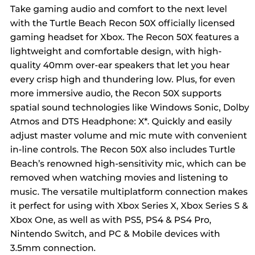 Turtle Beach X12 Earforce Padded Gaming Headset with  Microphone. - Picture 9 of 9